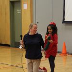 Room 2 presents at All School Assembly